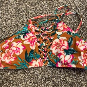 tropical swim top